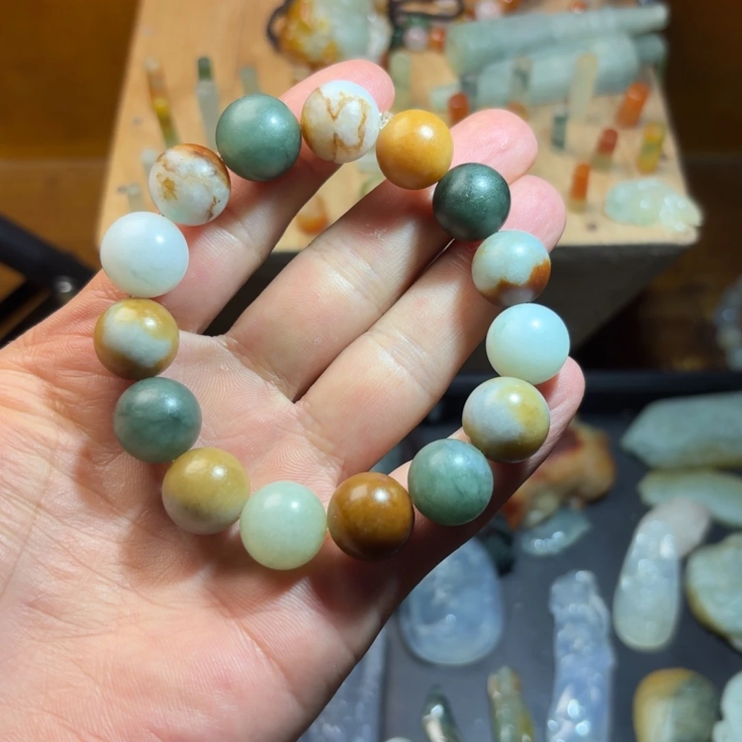 翡翠未镶嵌手串翡翠手串