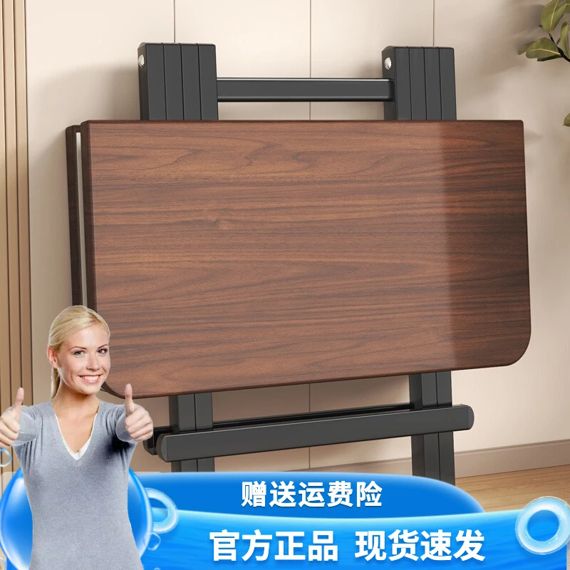 折叠桌子家用餐桌卧室简易方桌出租屋小户型正方形饭桌户外摆摊桌