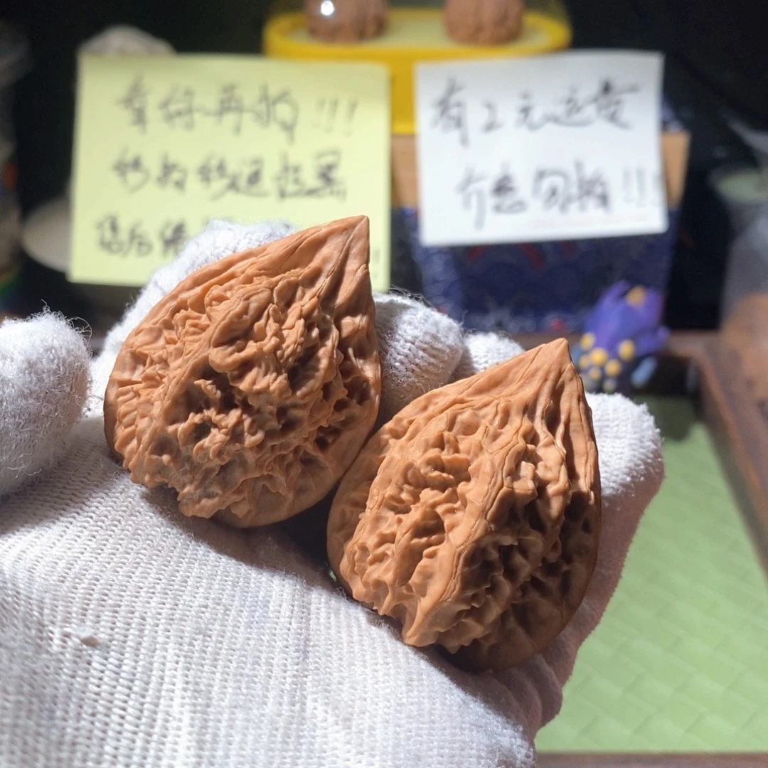 吊坠文玩核桃36大沽石鸭嘴一物一图