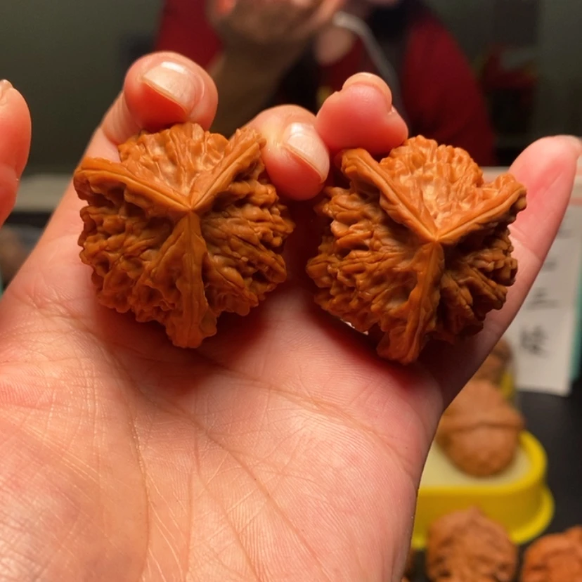 【闪购商品】把件桃核海***?5号三棱子，