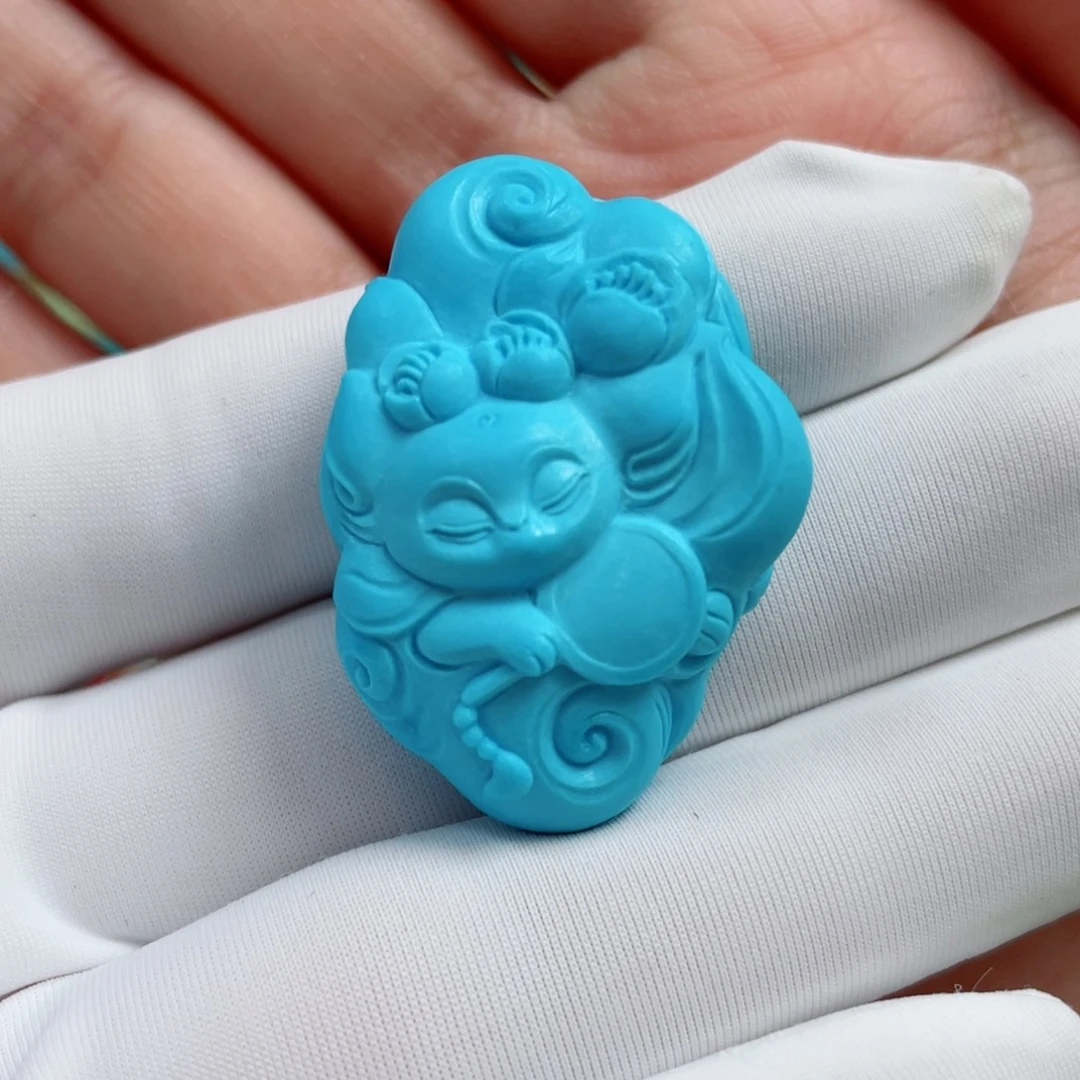 绿松石未镶嵌珠宝奇石