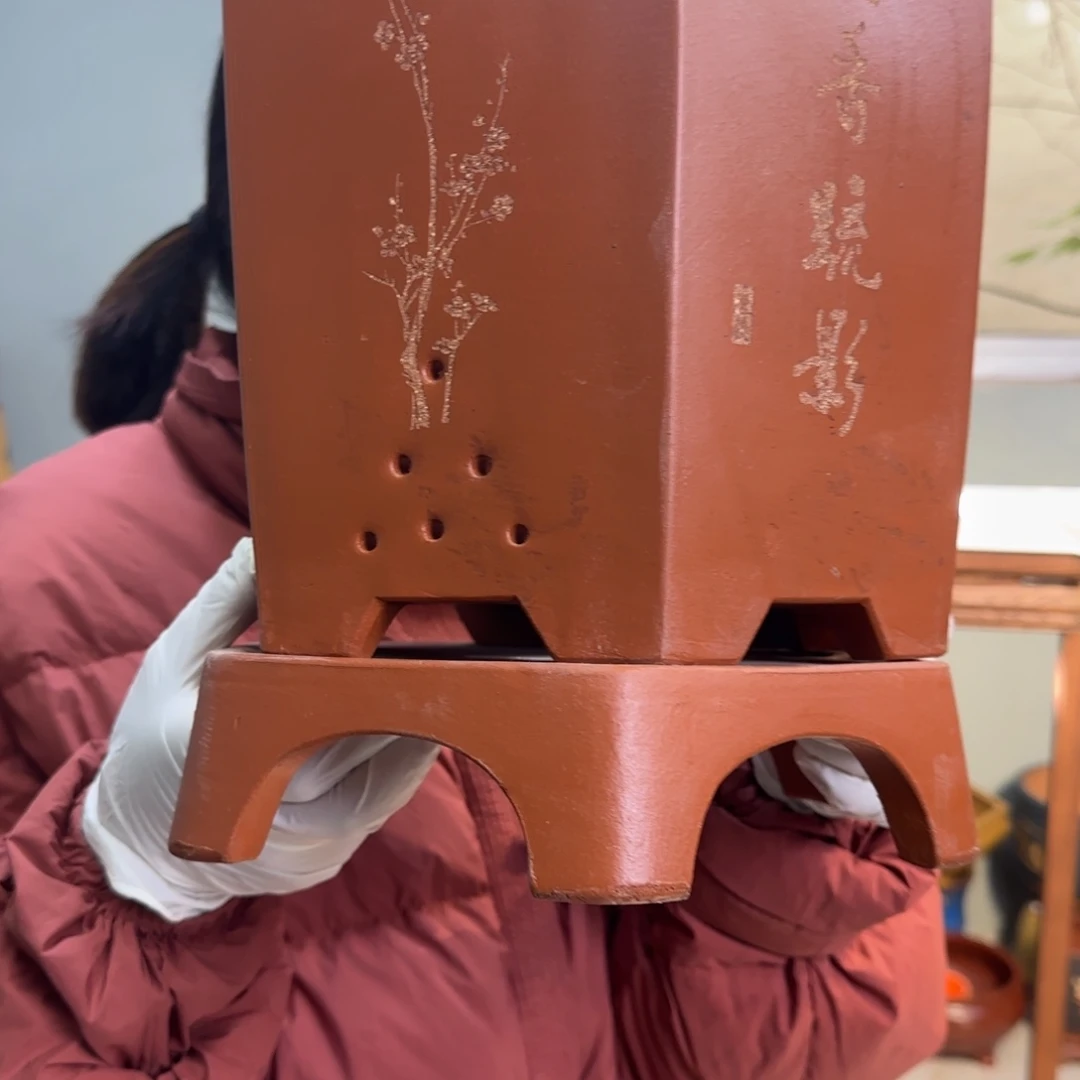 紫砂花盆紫砂口径20