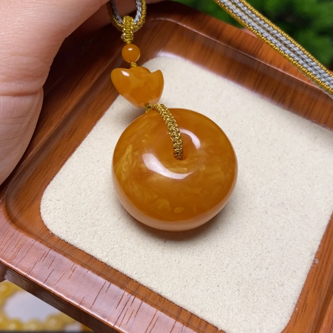 【闪购商品】蜜蜡颈饰未镶嵌项链