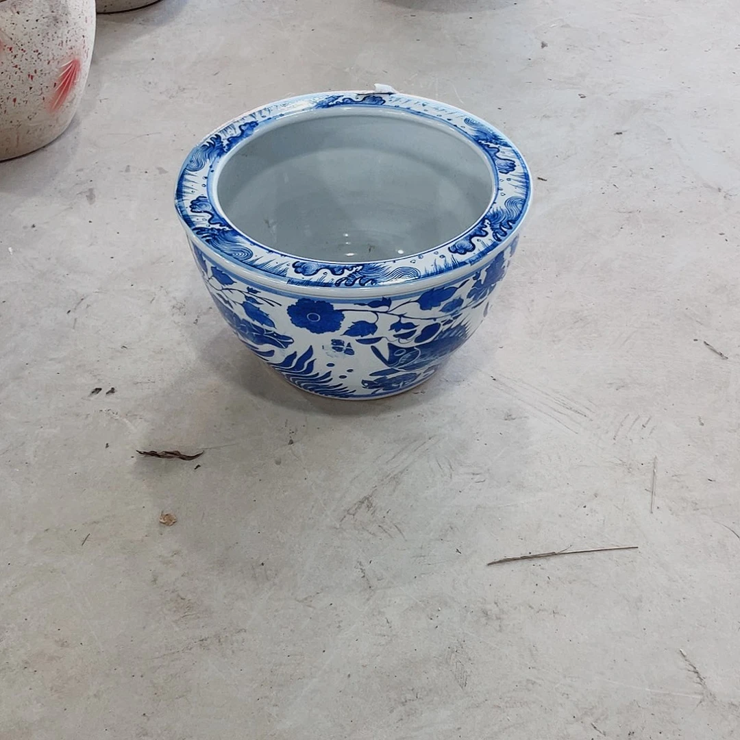 缸瓷器40高度24瓷器瓷器