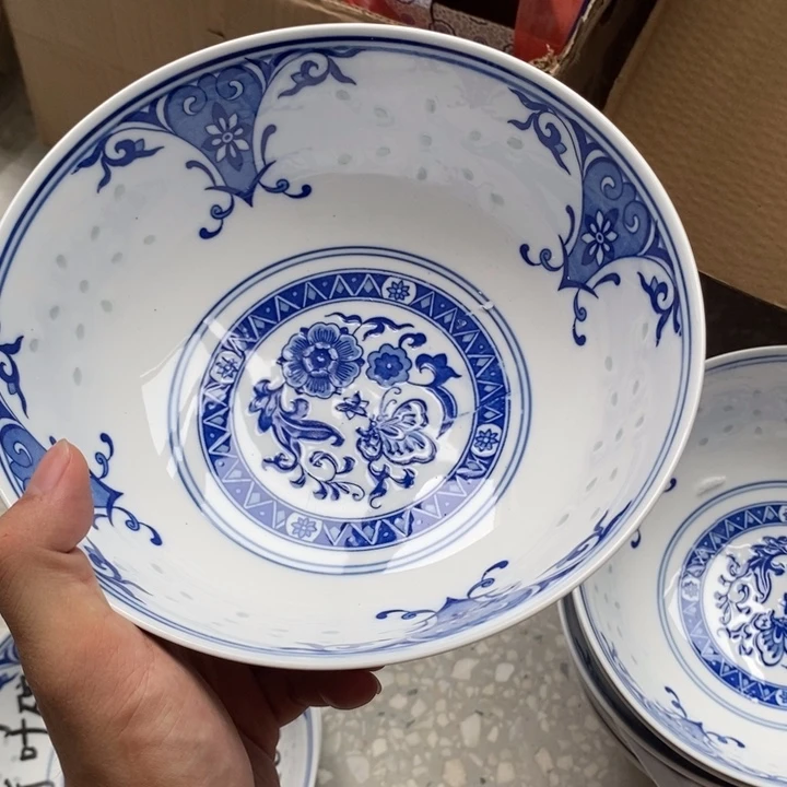 碗景德镇高温细白瓷餐具