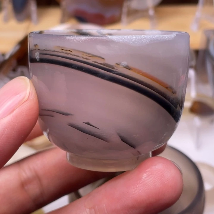 玛瑙/玉髓未镶嵌吊坠(不含链)