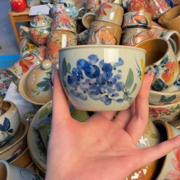 瓷片景德镇陶瓷手工手绘