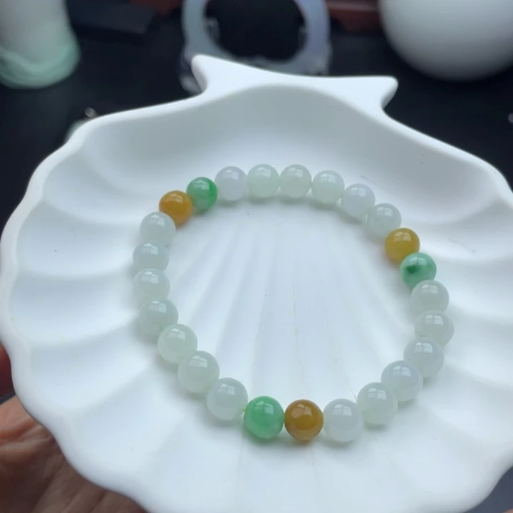 翡翠未镶嵌手链翡翠手串福利