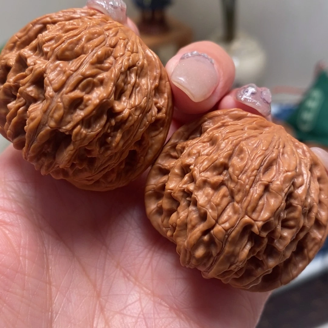 文玩核桃把件40尺寸全品磨盘