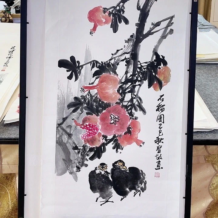 国画张圣敏先生纯手绘作品