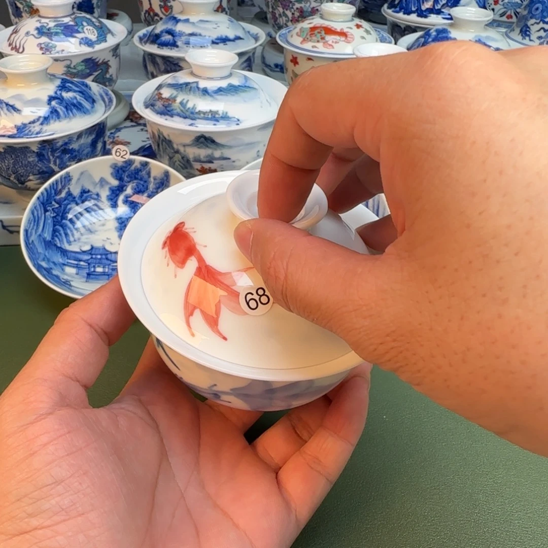 纯手工纯手绘茶具87