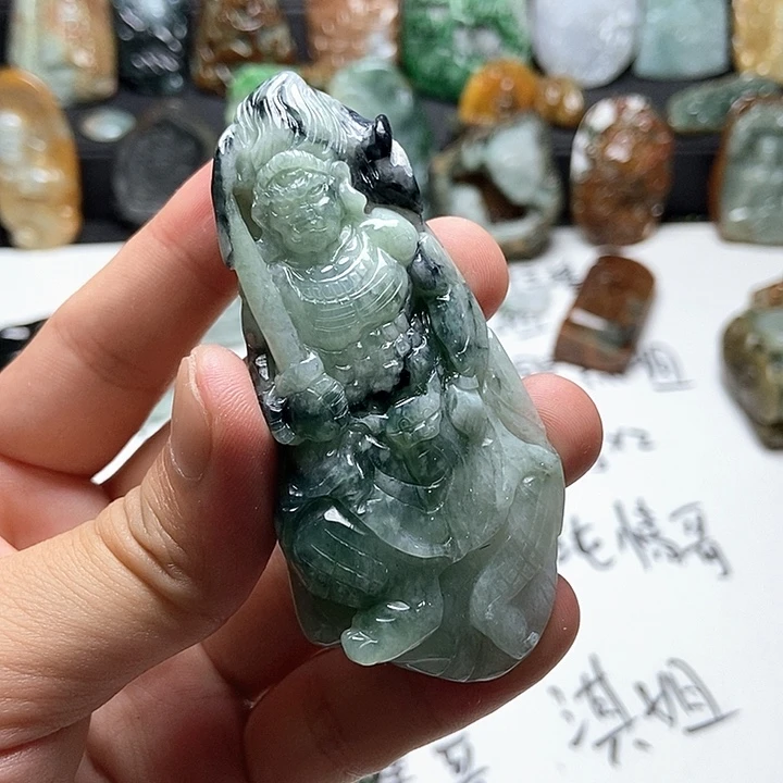 颈饰未镶嵌翡翠翡翠a货