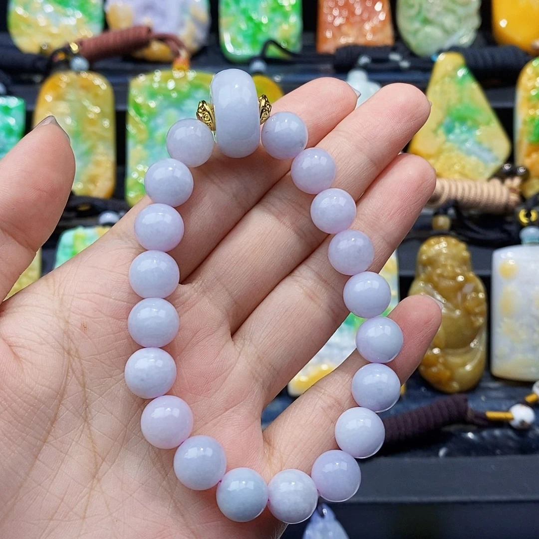 翡翠未镶嵌颈饰天然翡翠A货