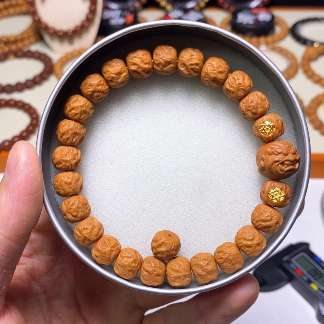 猴头核桃手串全品双标款獠牙恶僧观山无相 尺寸10左右 馒头料