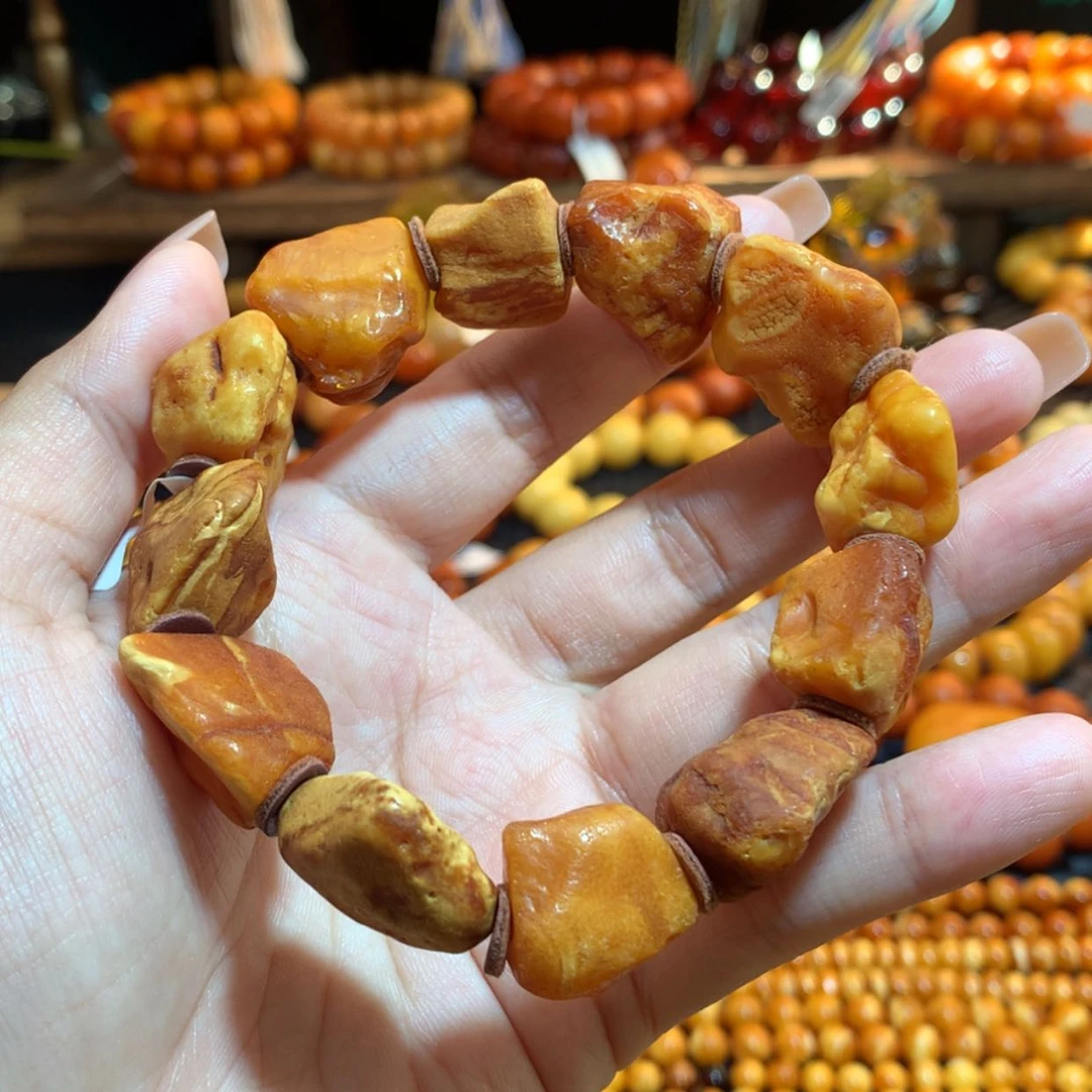 【闪购商品】手串蜜蜡未镶嵌蜜蜡手串