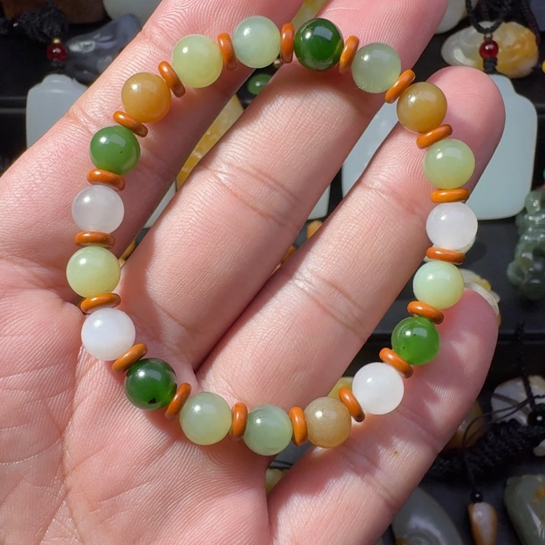 和田玉未镶嵌吊坠(不含链)