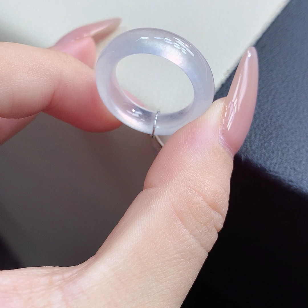 翡翠未镶嵌戒圈13号