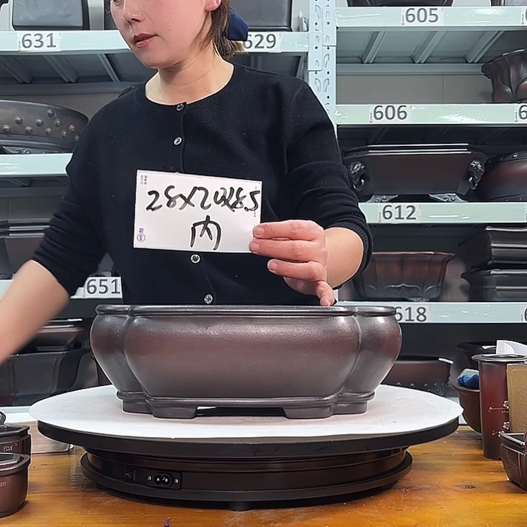 紫砂花盆宜兴紫砂22