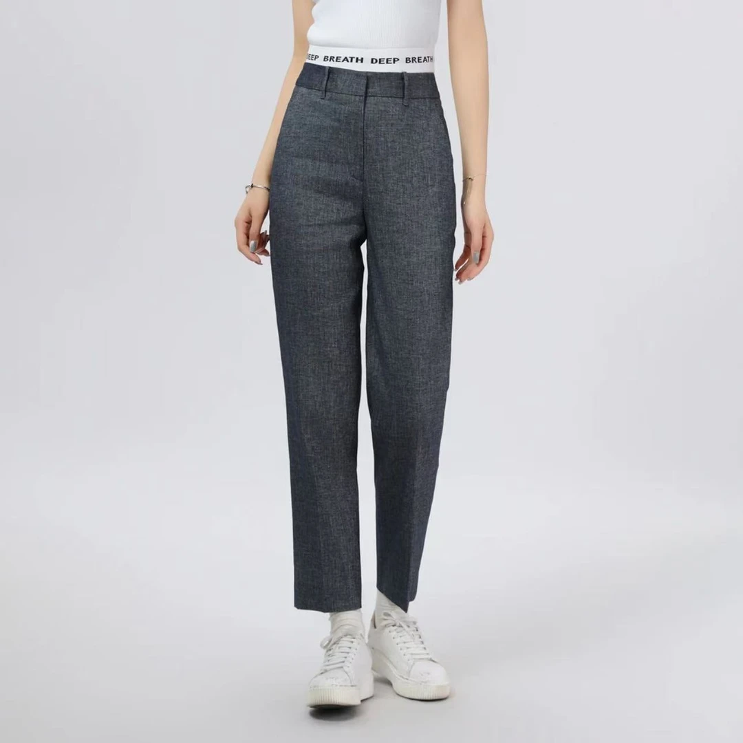 AMASS/阿玛施新款经典正装裤四季时尚气质显瘦耐穿烟管裤5100302