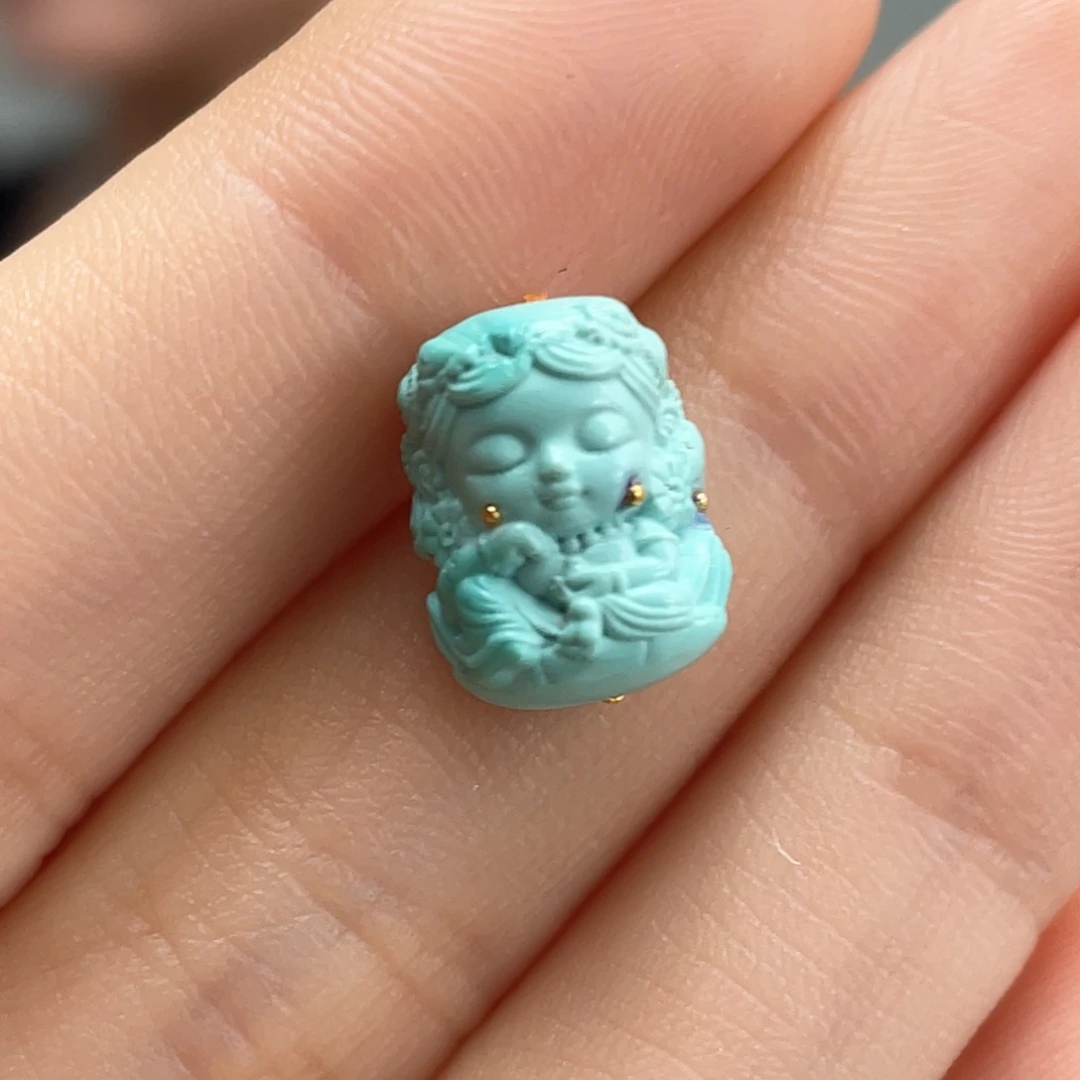 未镶嵌绿松石颈饰