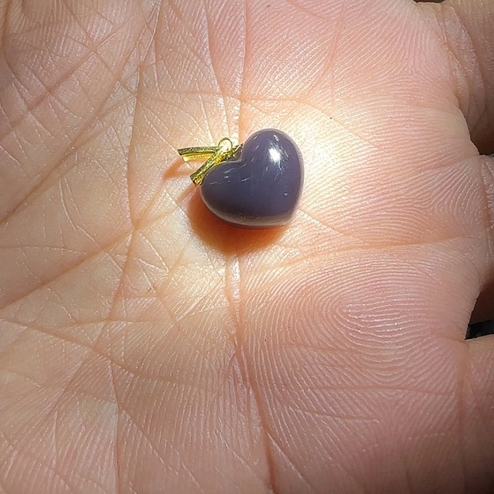 和田玉颈饰18K金镶嵌