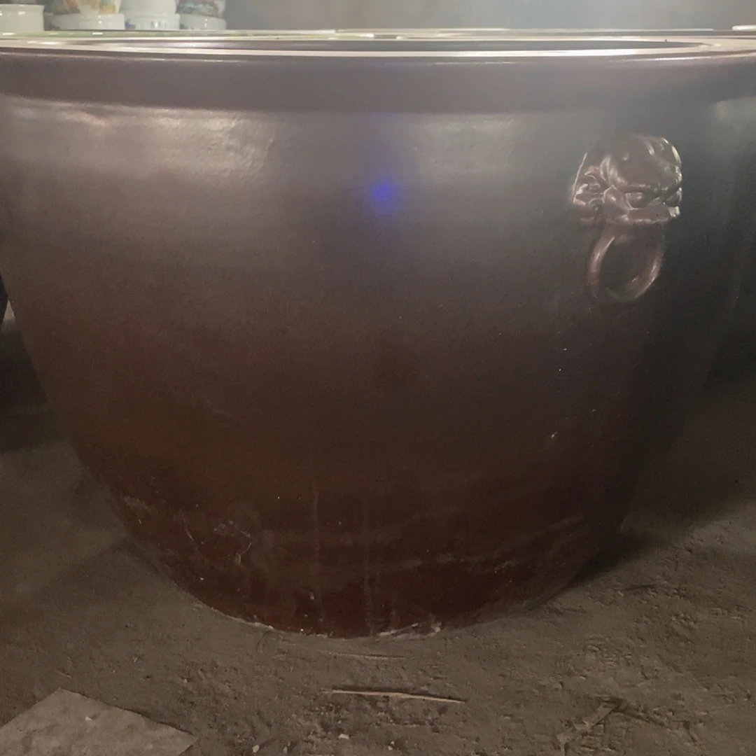 缸古铜狮子头90✖️58