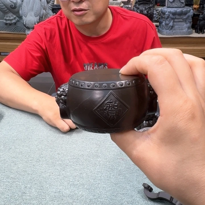 西安石晋錾石雕手工雕刻摆件