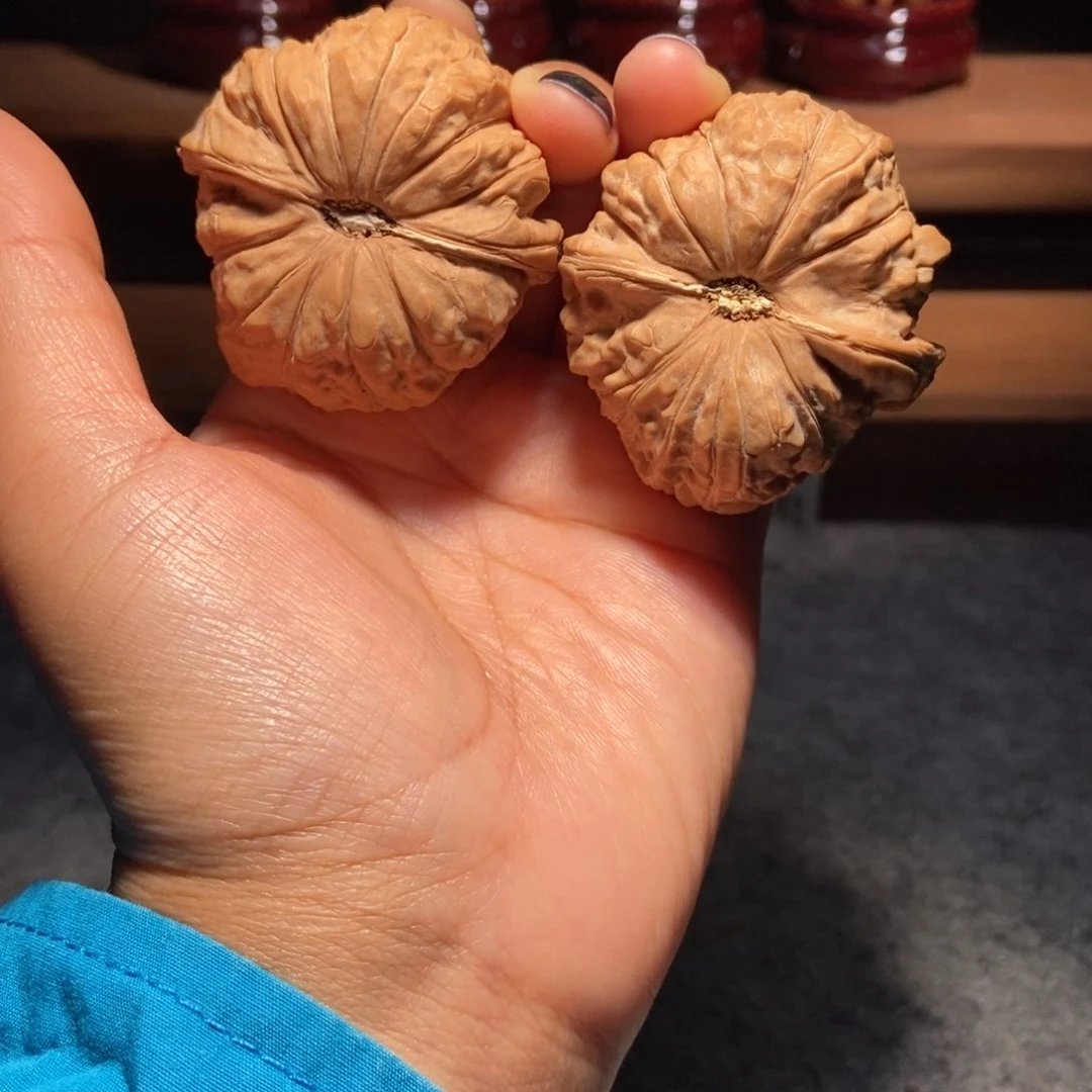 核桃手串/手链南瓜通体无修全品好上色45