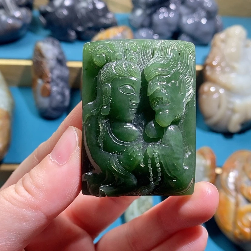 【闪购商品】和田玉未镶嵌挂件