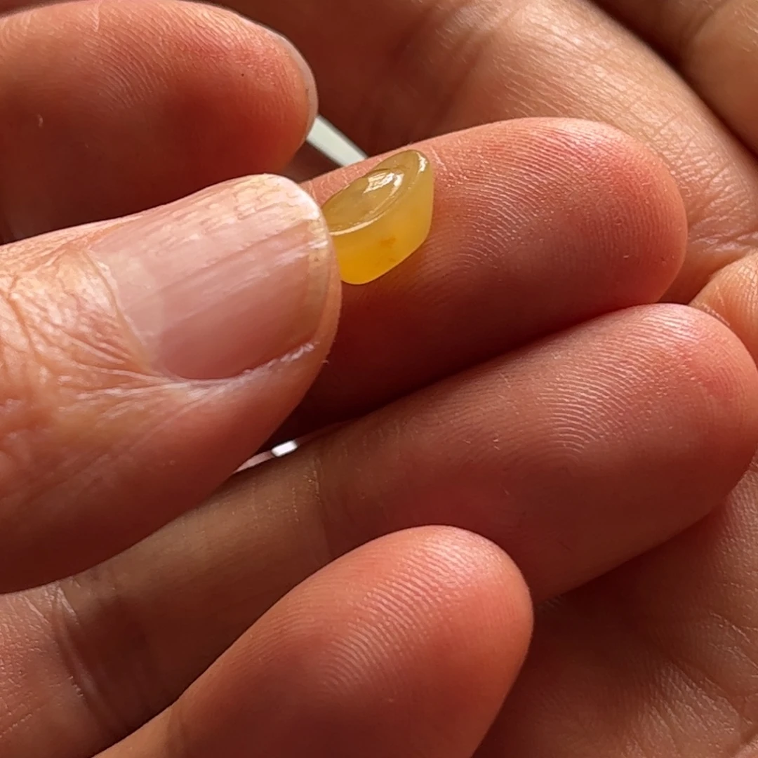 定制翡翠未镶嵌元宝