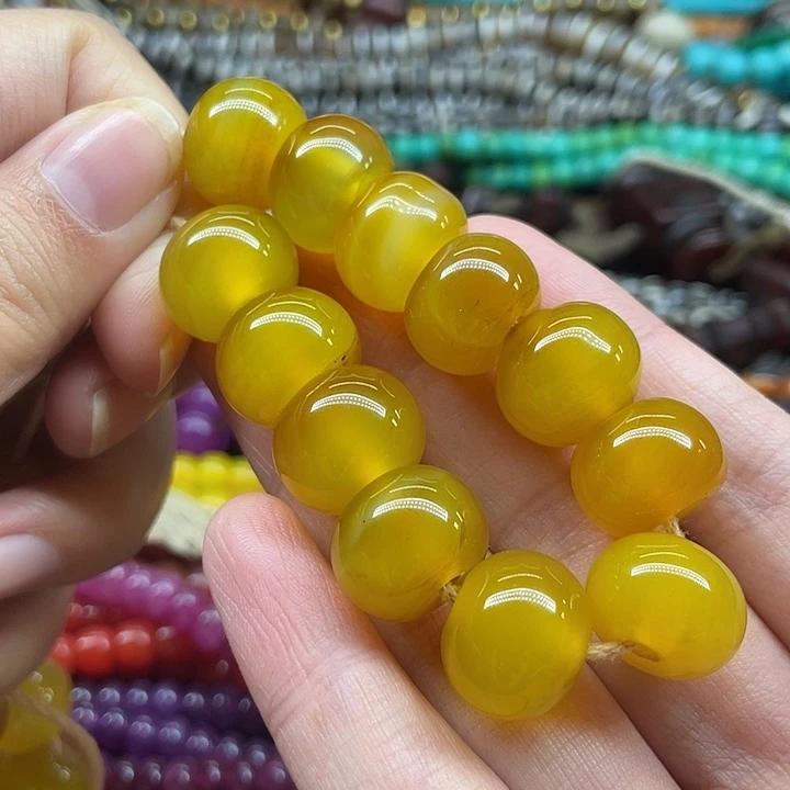 玛瑙/玉髓未镶嵌玛瑙手镯项链谢谢谢