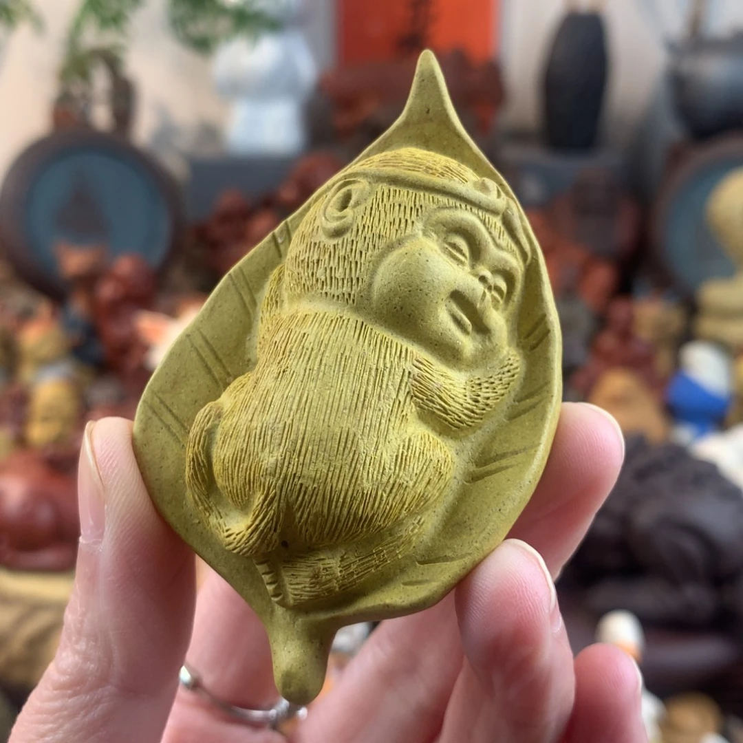 紫砂茶宠一叶封侯