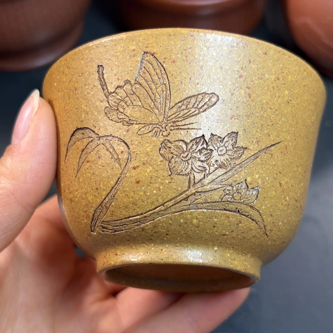 紫砂茶杯老段主人杯