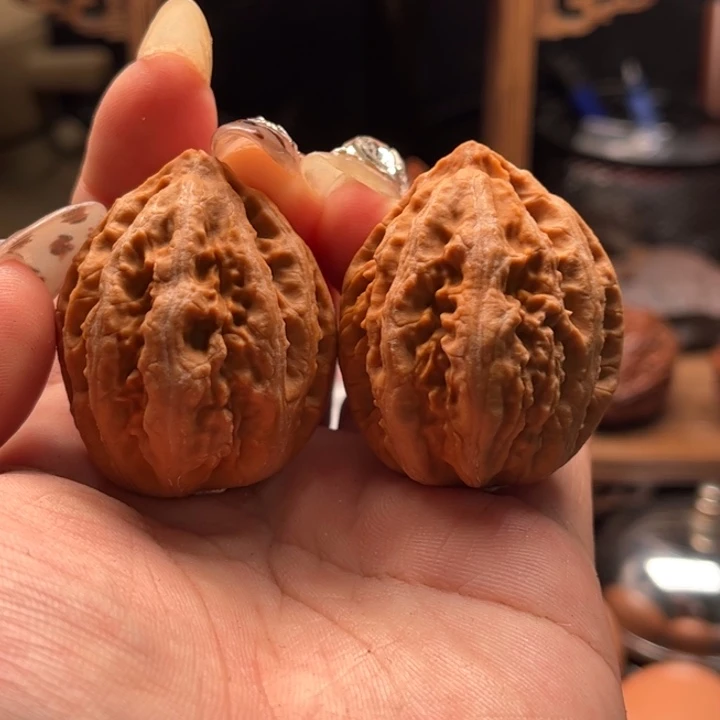 文玩核桃把件楸大胖92