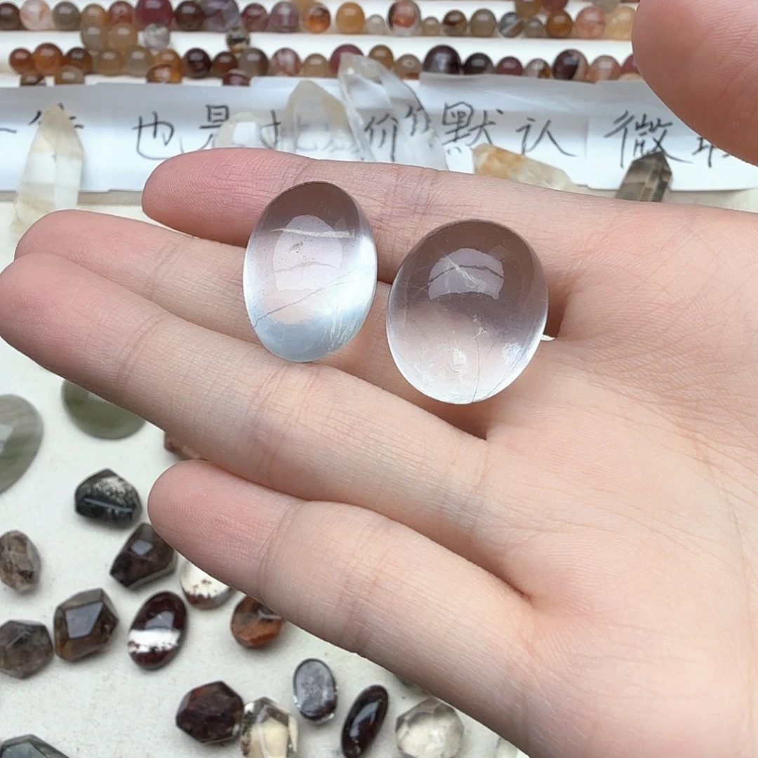 咪***x未镶嵌珠宝半成品水晶