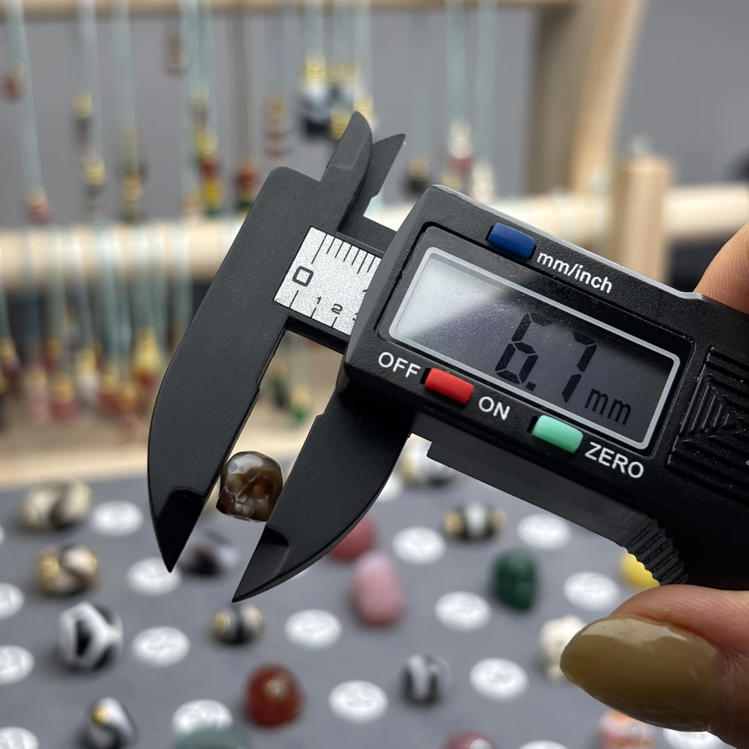 珠改尸陀林黑白珠6+m左右文玩配饰（多样性发其一）