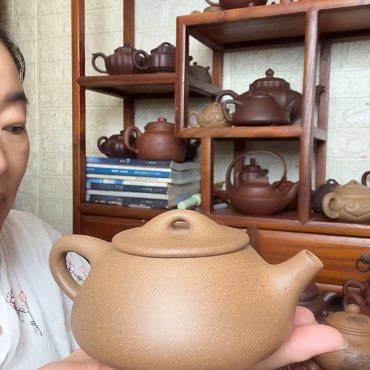 茶壶紫砂石瓢260cc半手工