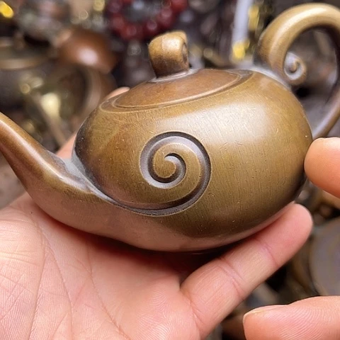 铜制文玩把玩物件