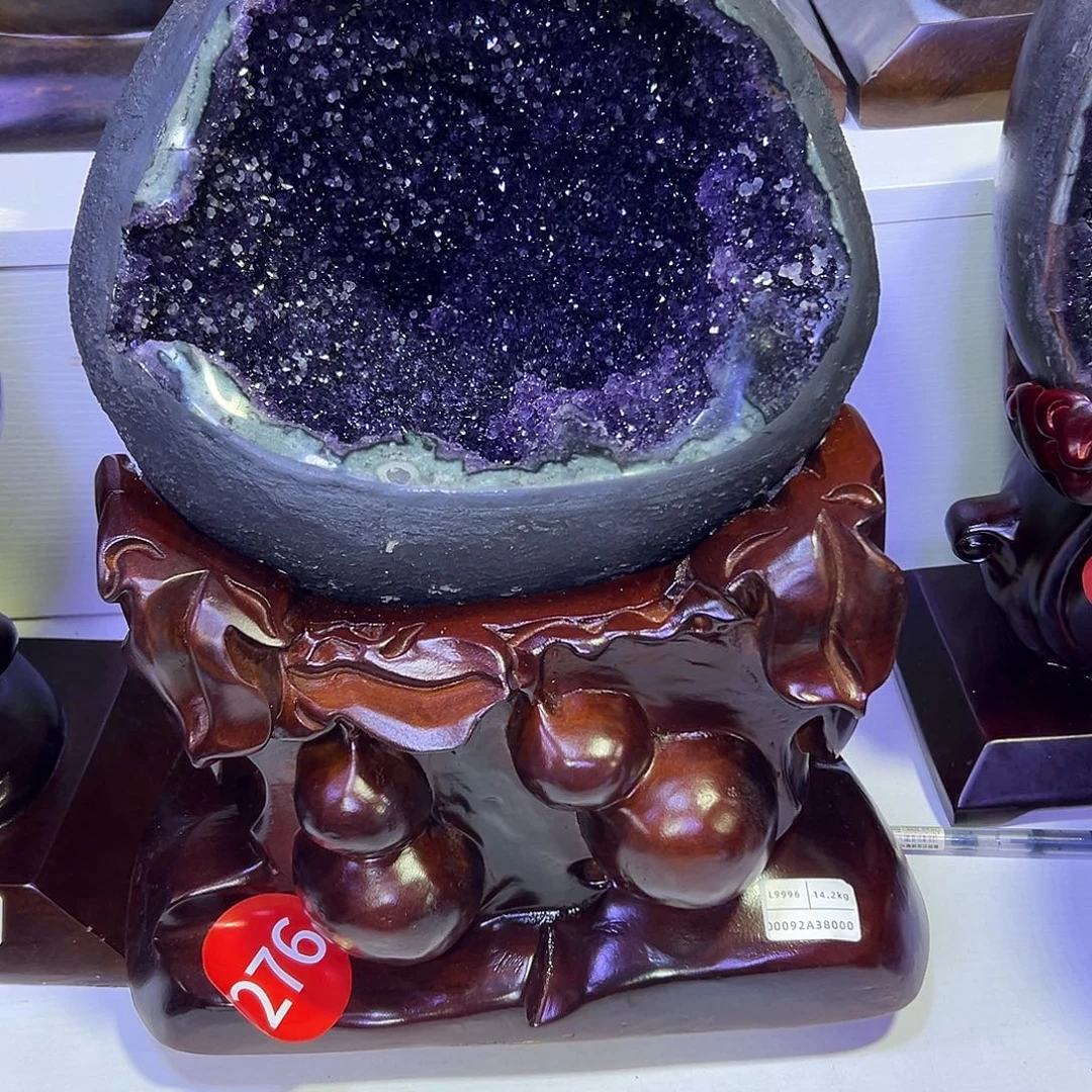 未镶嵌大型摆件（非配饰）紫晶