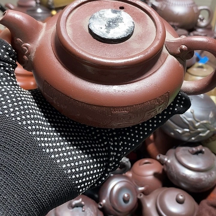 紫砂茶壶微瑕纽磕微瑕