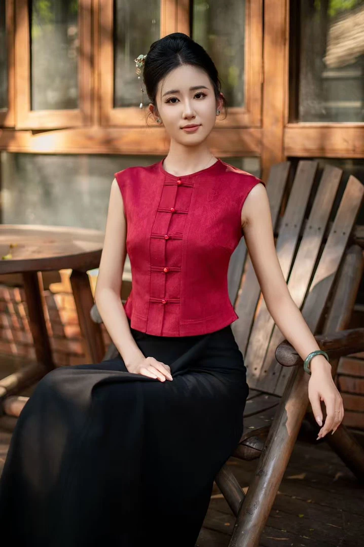 玉家人《曼宁》西双版纳民族服饰傣装穿搭气质女装 民族复古风