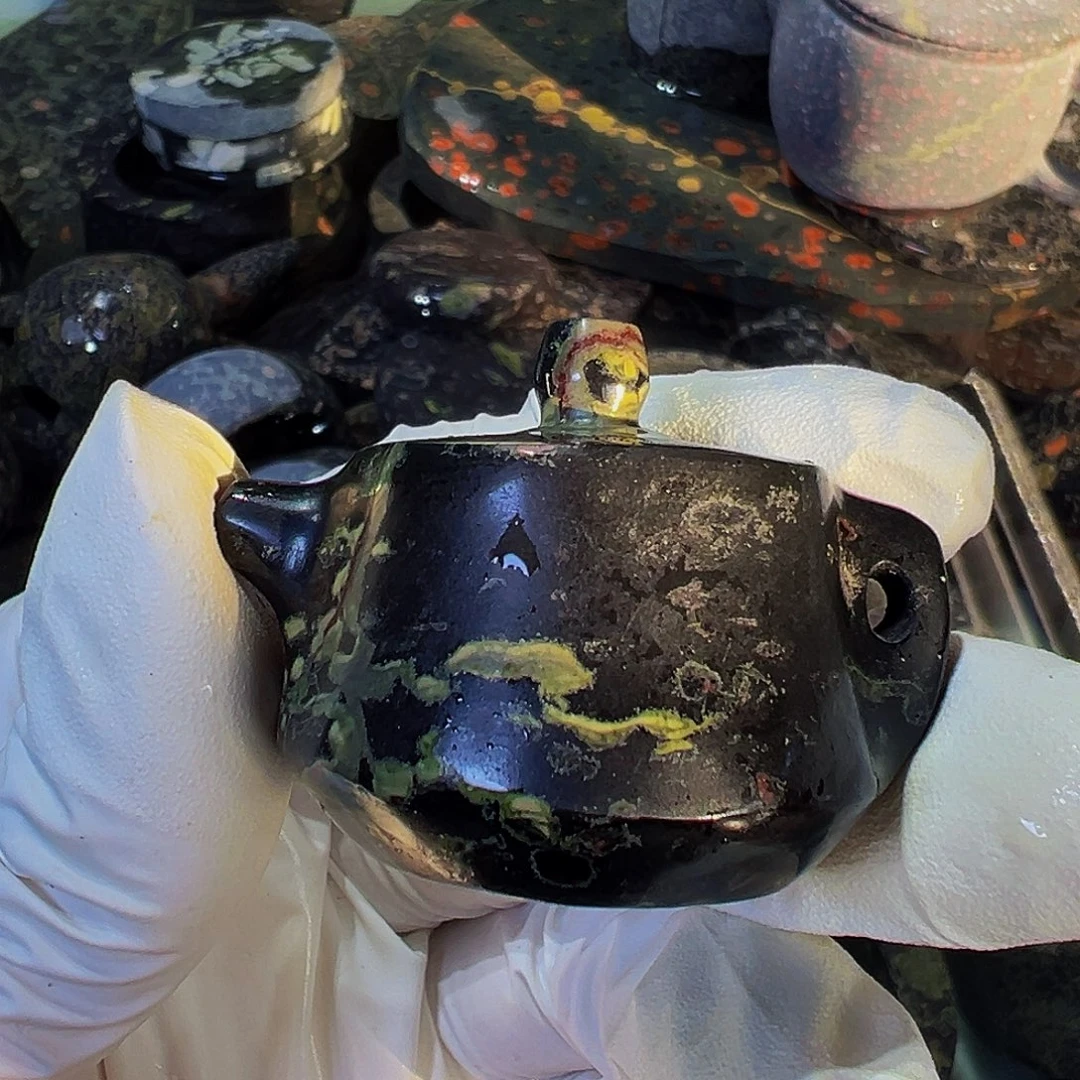 梅花玉鱼缸石茶周边不退不换