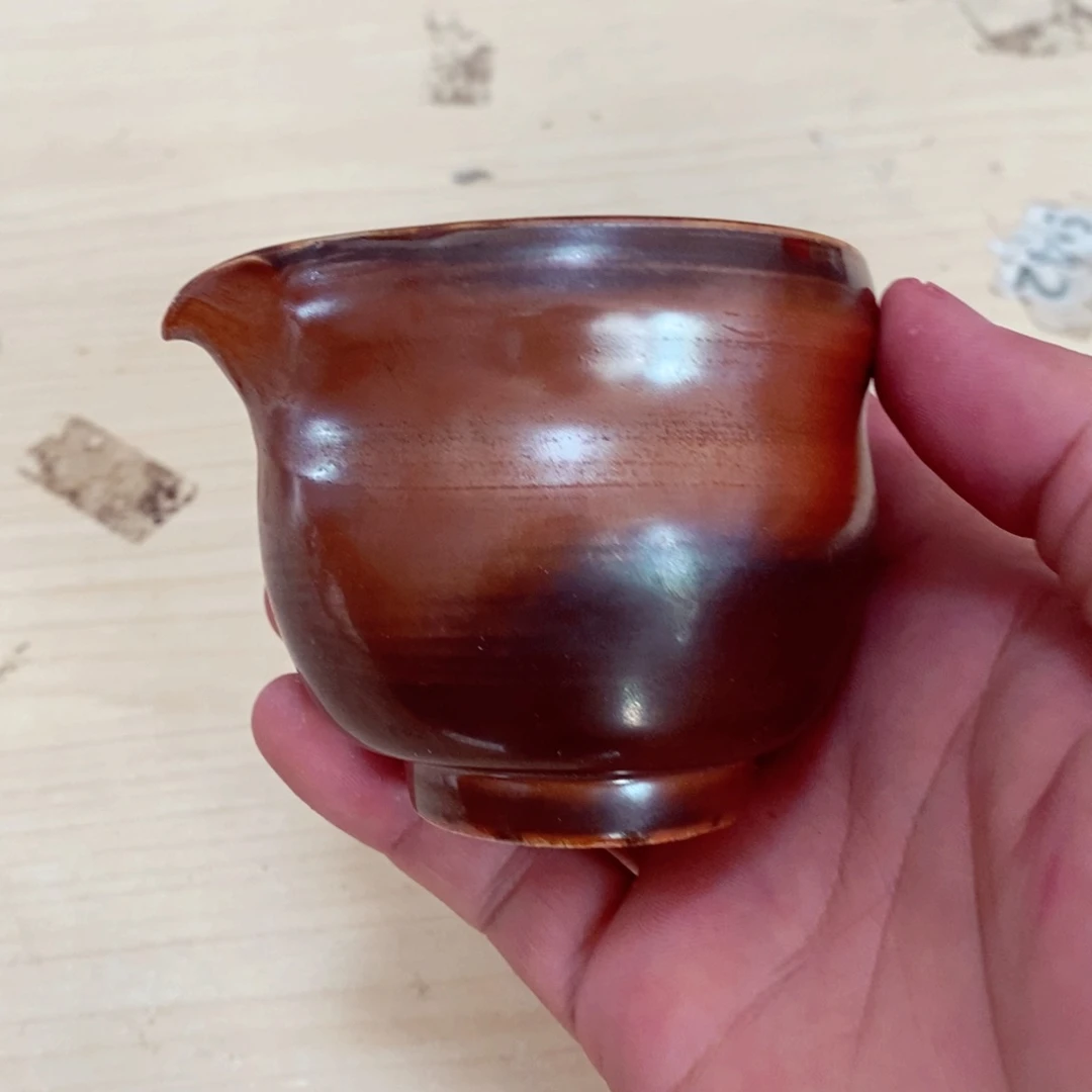柴烧茶具陶瓷杯子