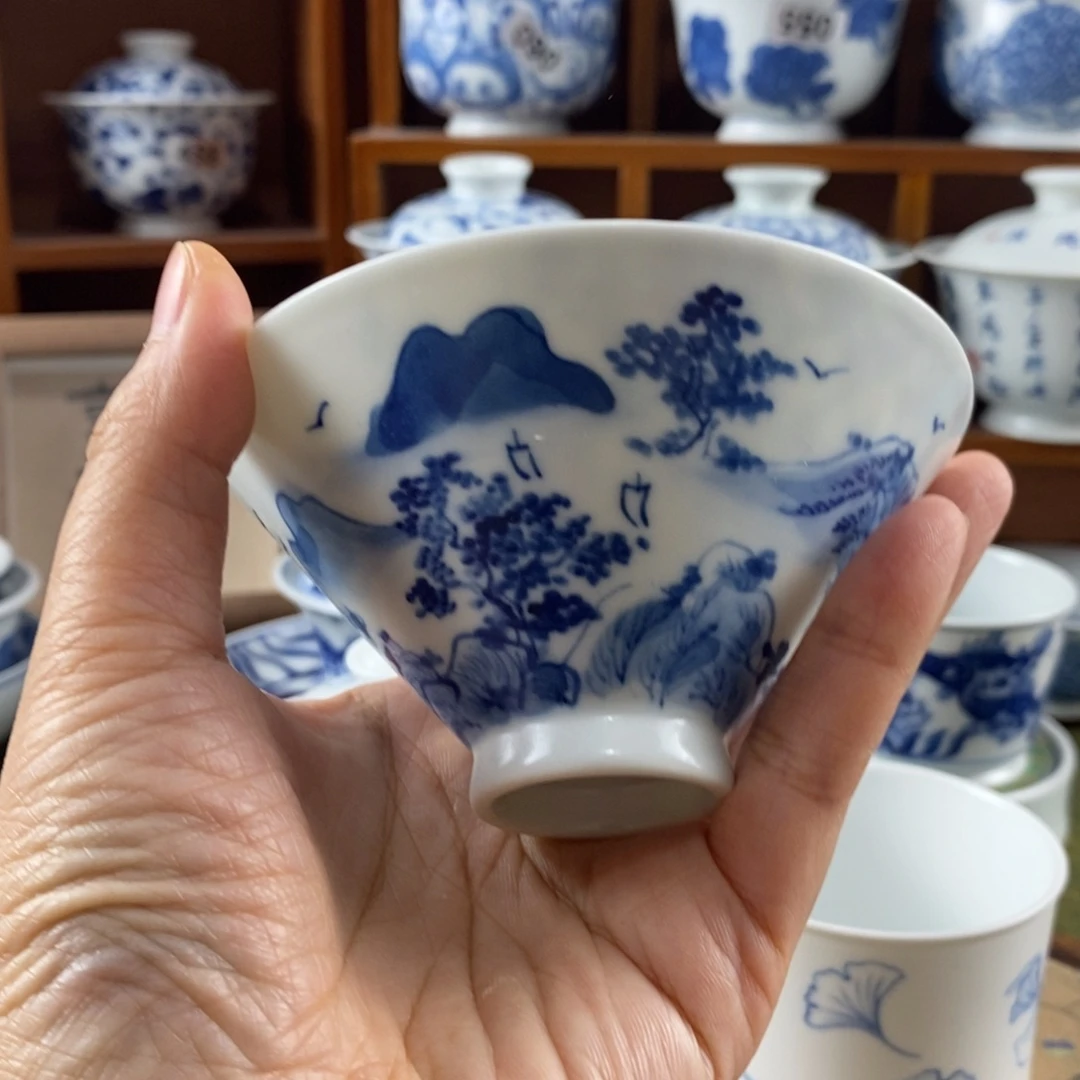 瓷片景德镇陶瓷手绘茶器455