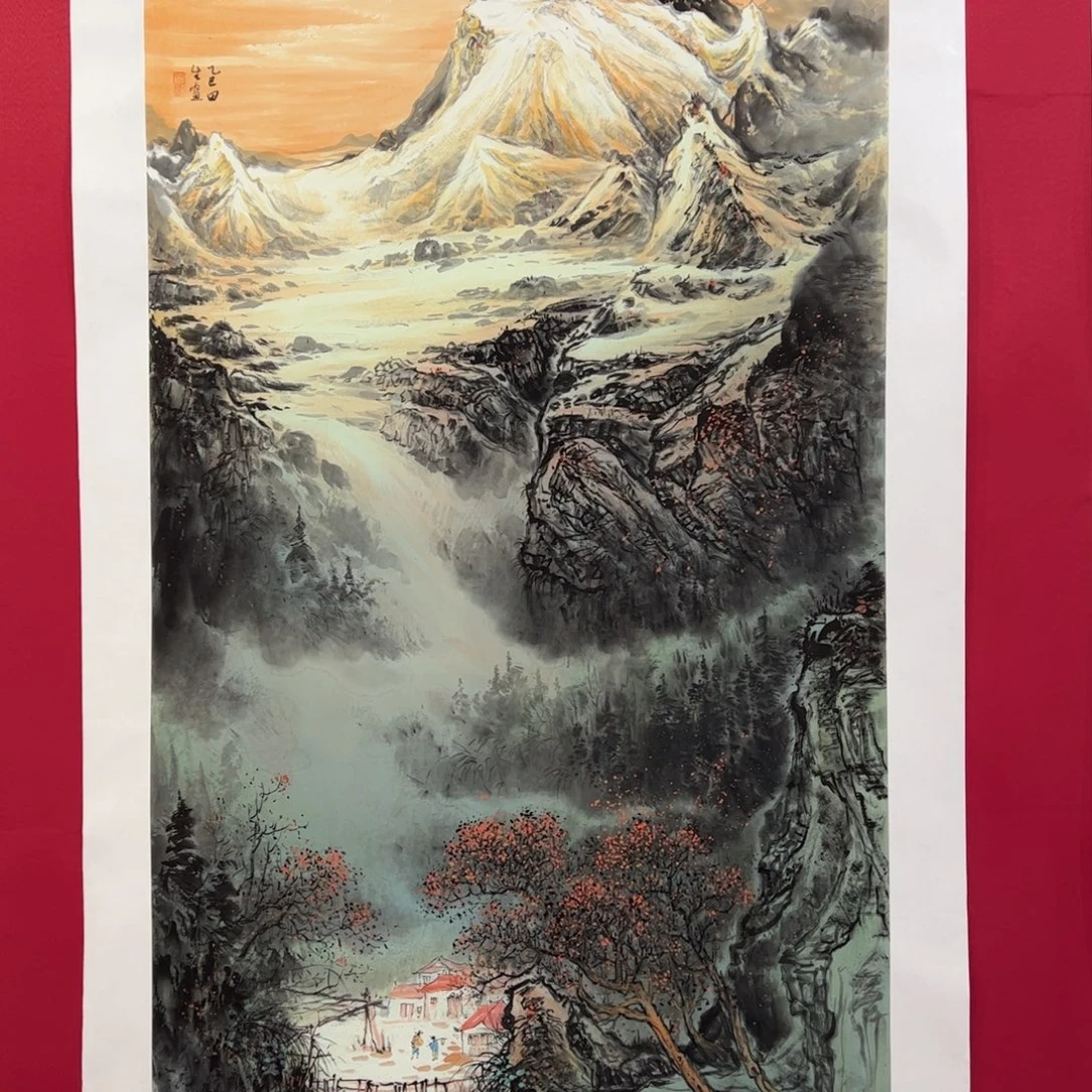 高***僧国画周田生老师精品