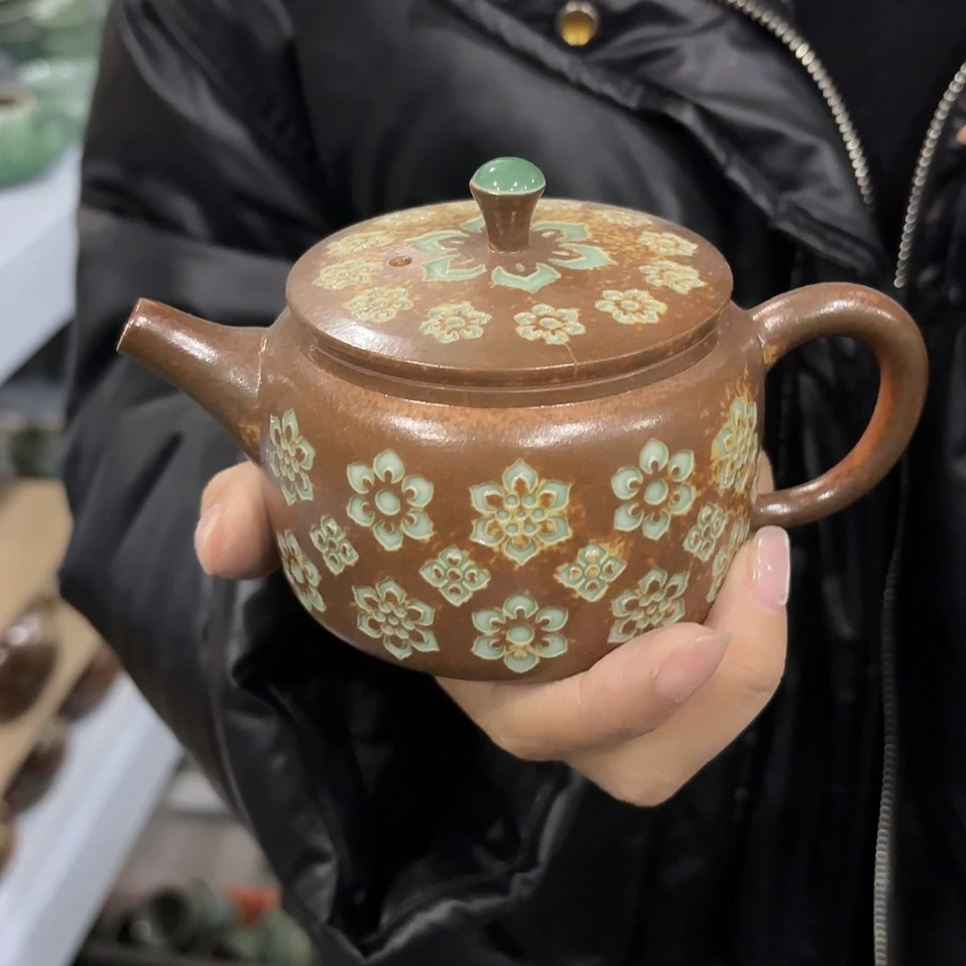 龙泉云间青瓷小米茶器