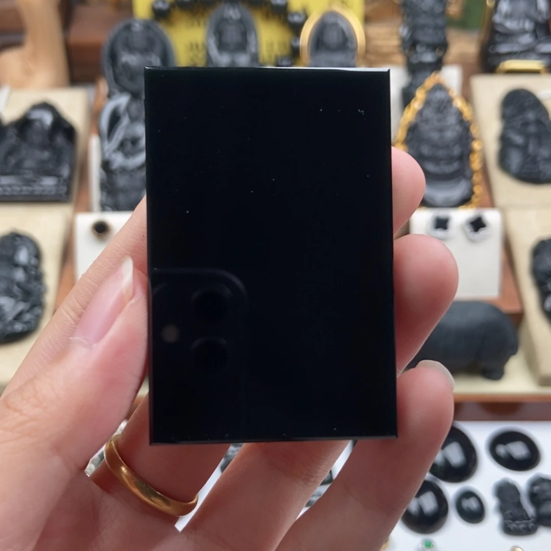 翡翠未镶嵌颈饰顺****冬无事牌