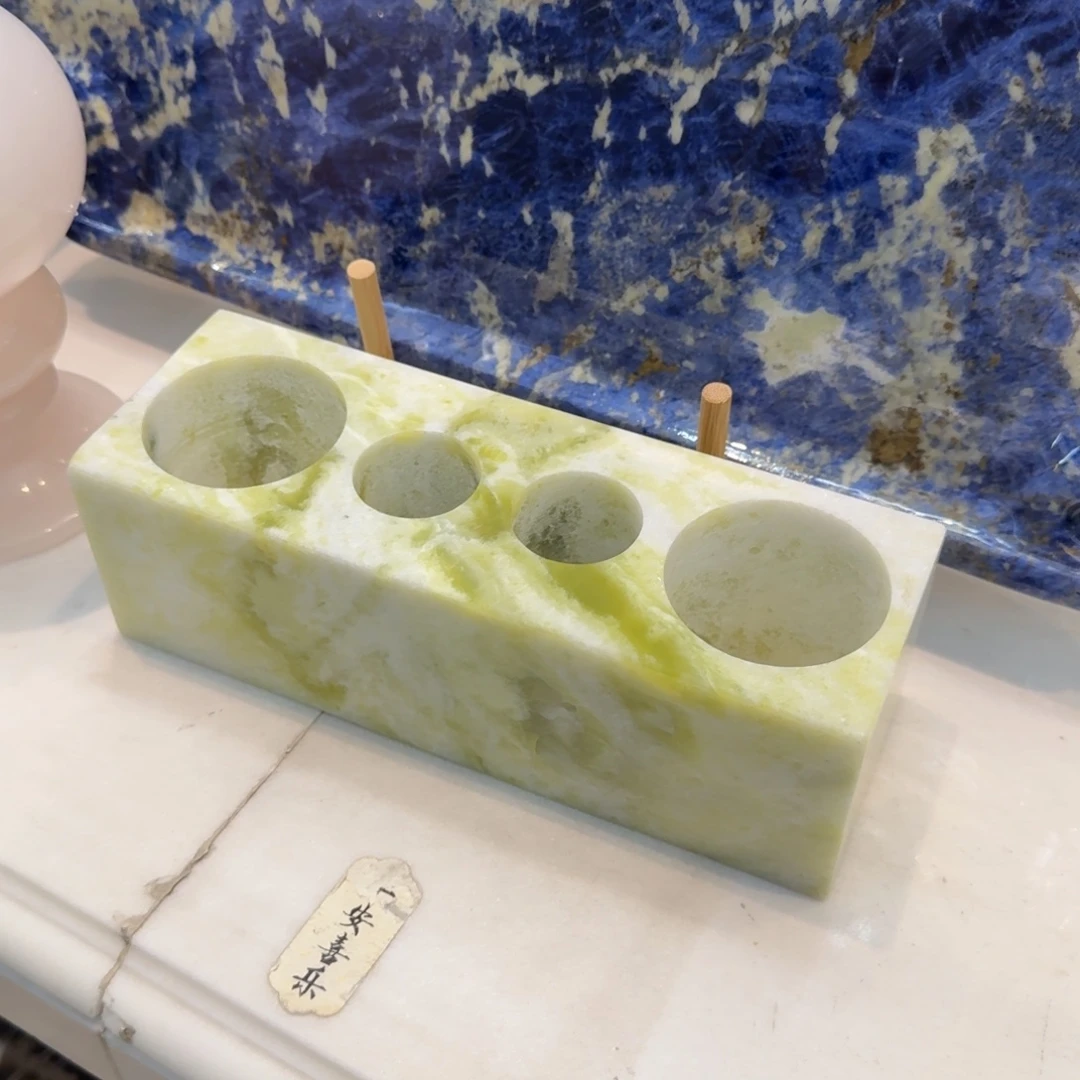 石材爱尔兰绿牙刷架