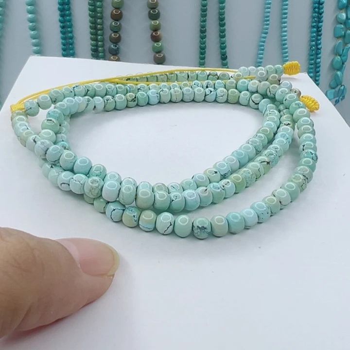 绿松石未镶嵌颈饰