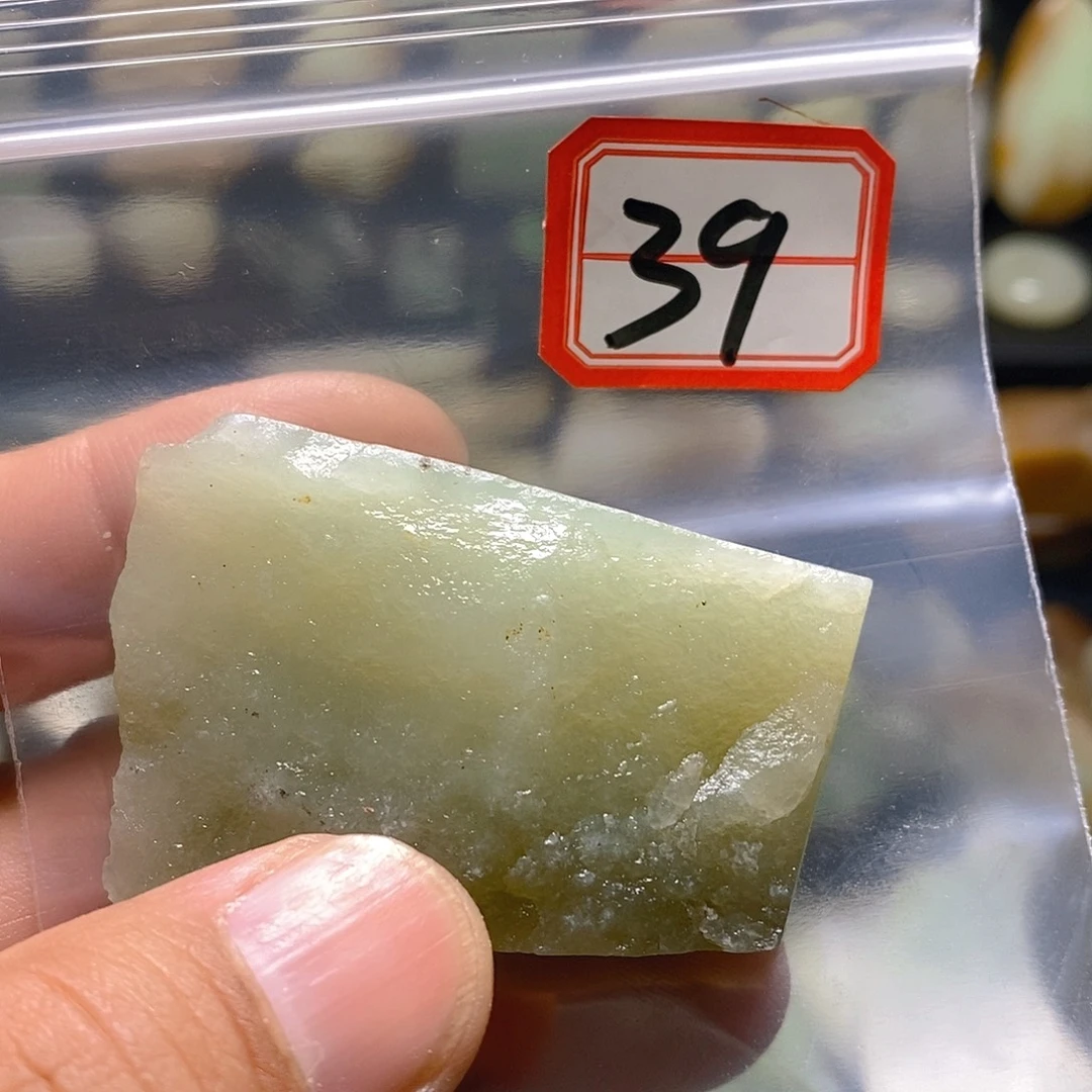 快***留未镶嵌和田玉（糖玉）珠宝半成品
